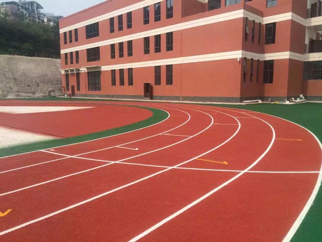塑胶跑道效果图